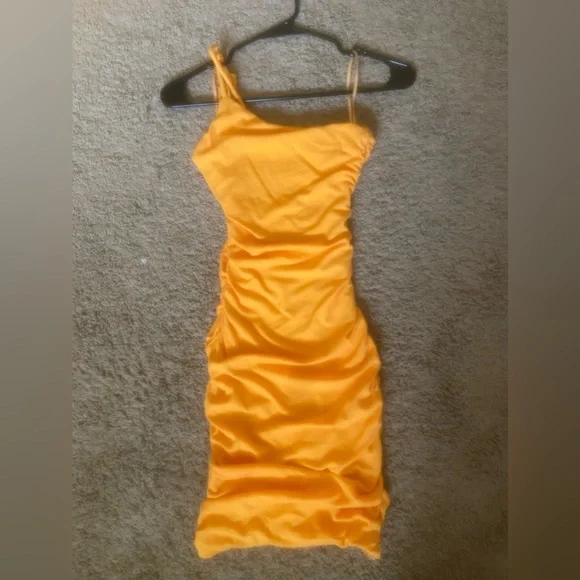 open lace back dress Della Mini Dress Butter | Yellow | Womens main image 0